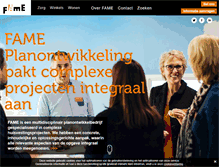 Tablet Screenshot of famegroep.nl